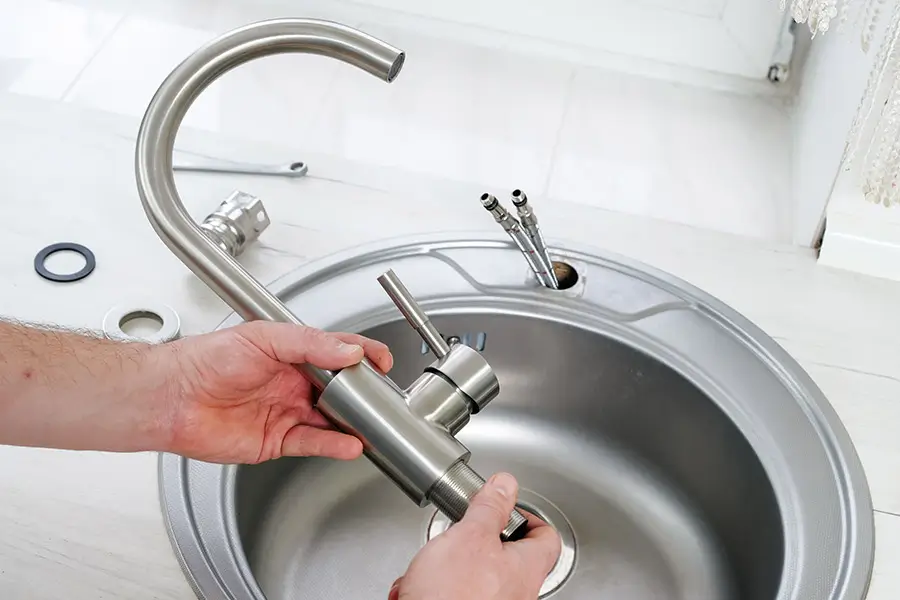 faucet installation 6