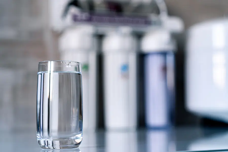 Water filtration installation service