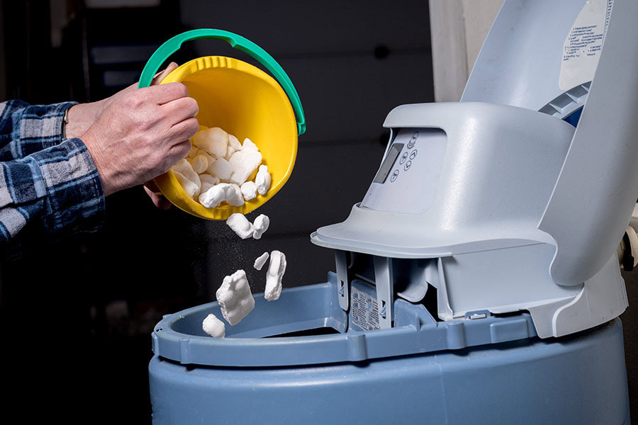 Water softener installation